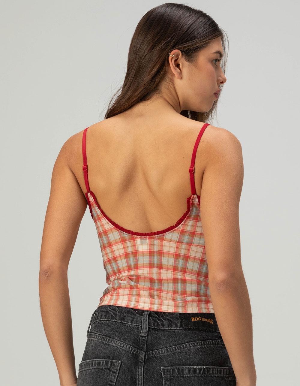 BDG Urban Outfitter Je T'aime Womens Cami - PINK COMBO Product Image