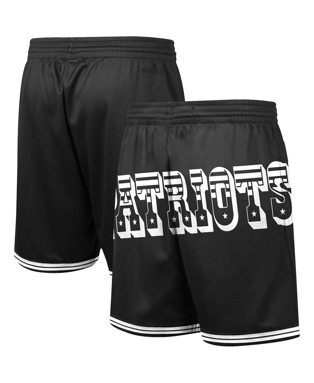Mens Mitchell & Ness New England Patriots Big Face 3.0 Fashion Shorts Product Image