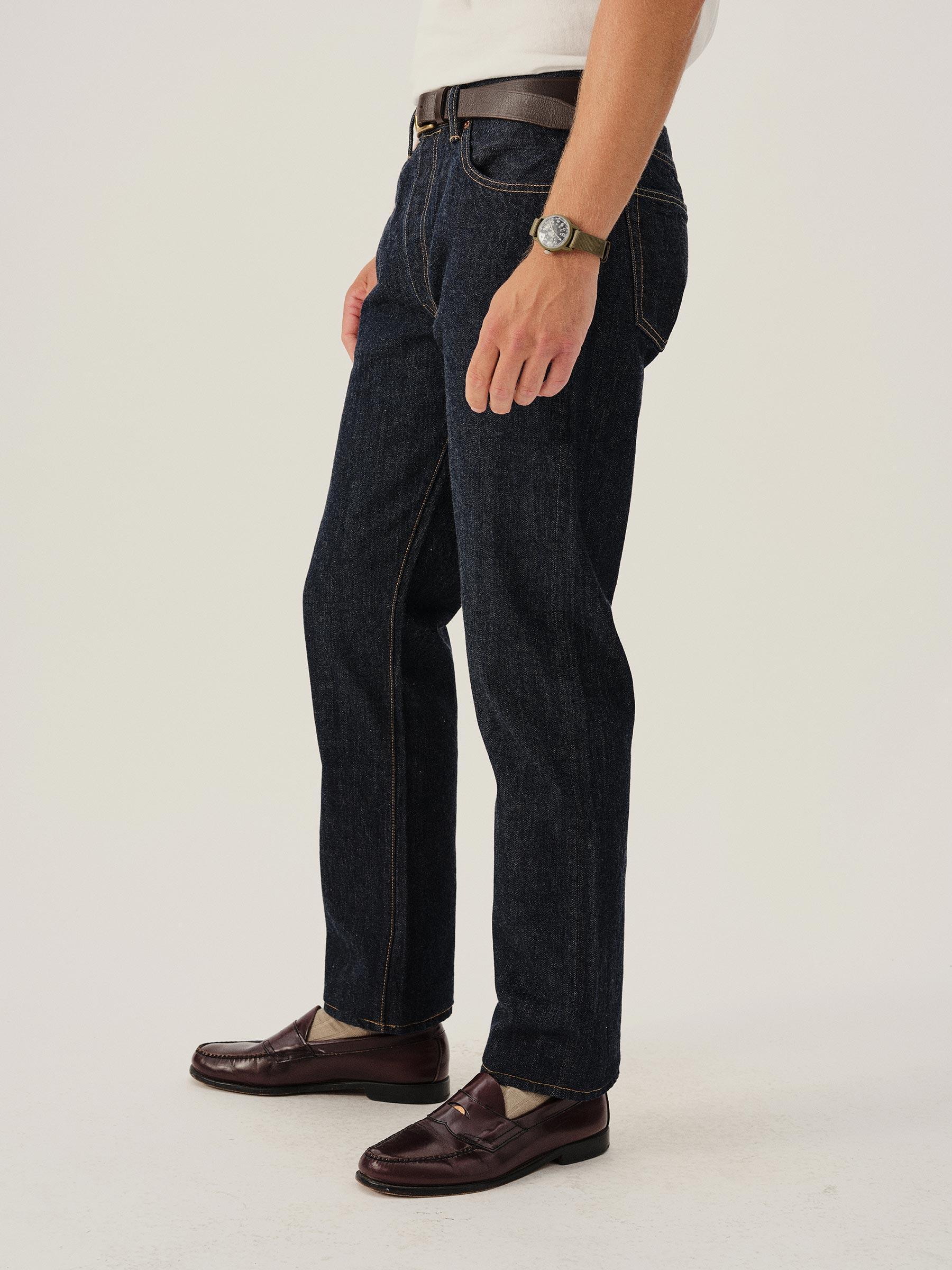 D018 Japanese Loomstate Selvedge Ford Standard Jean Product Image