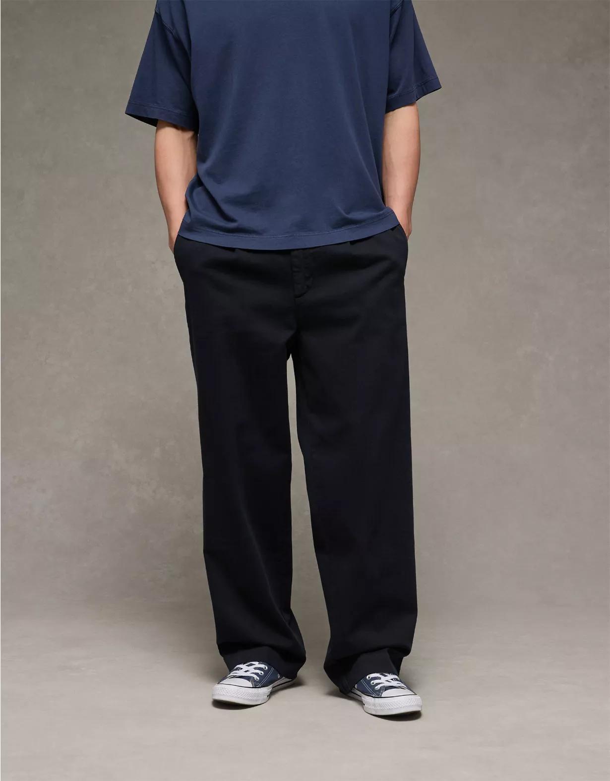 AE Flex Loose Cropped Trouser Pant Product Image