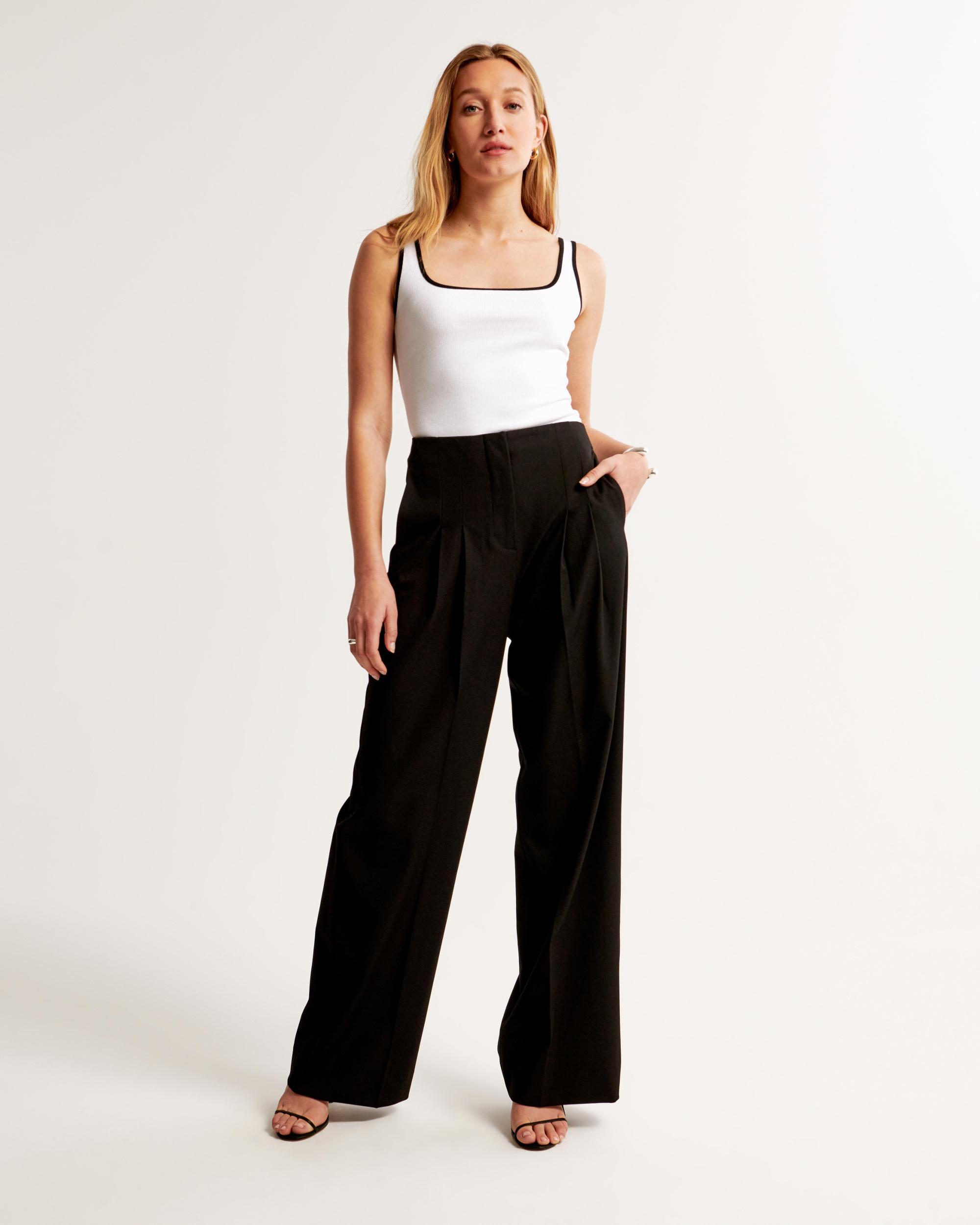 Essential Tuckable Squareneck Rib Tank Product Image