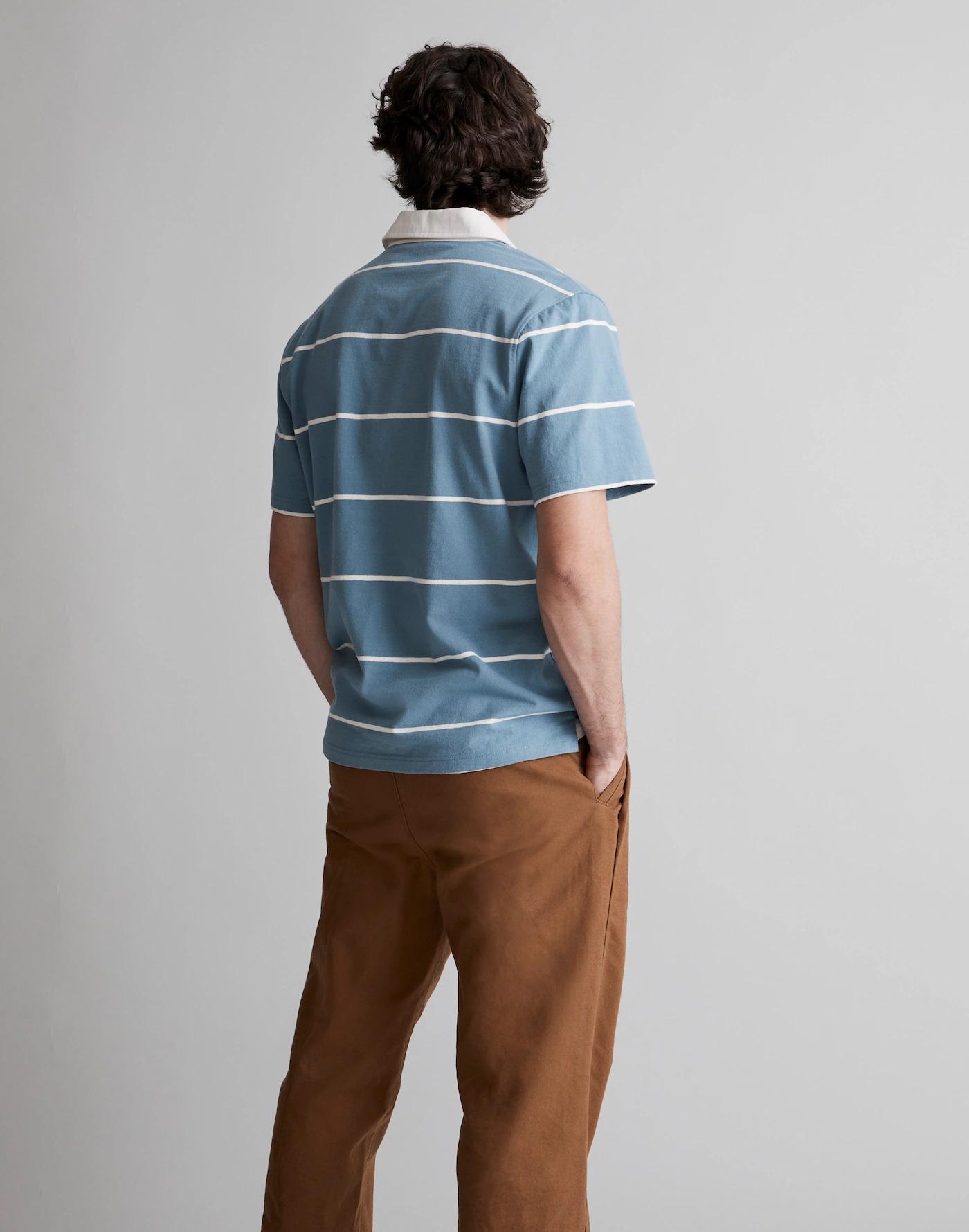 Rugby Short-Sleeve Polo Shirt Product Image