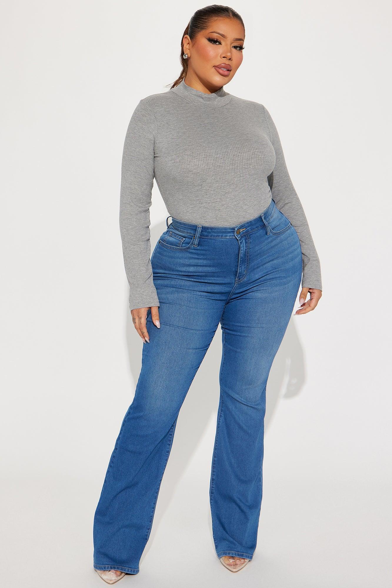Dana Bodysuit - Charcoal Product Image