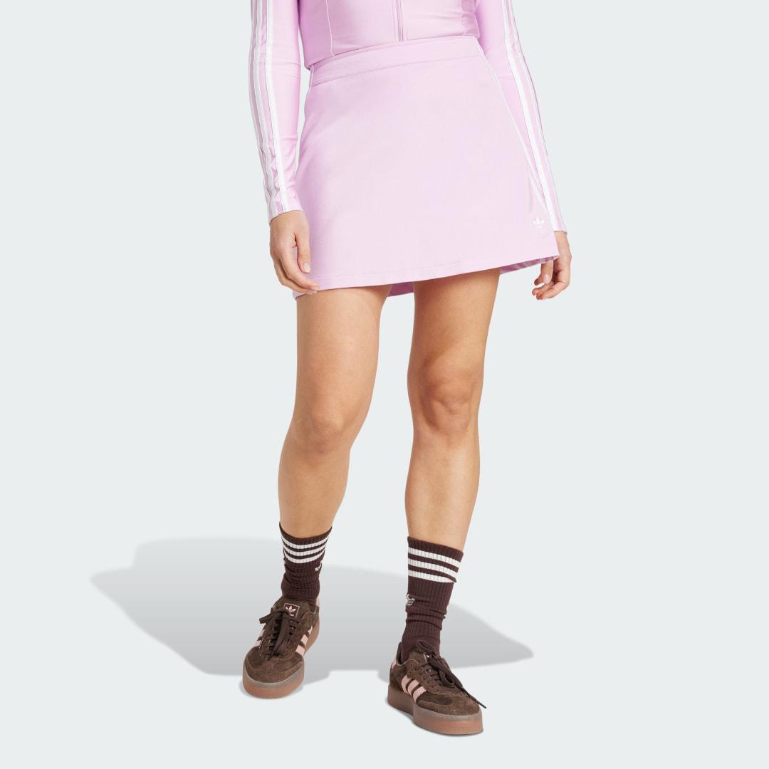 adidas Adicolor 3-Stripes Mini Skirt Night Indigo S Womens Product Image