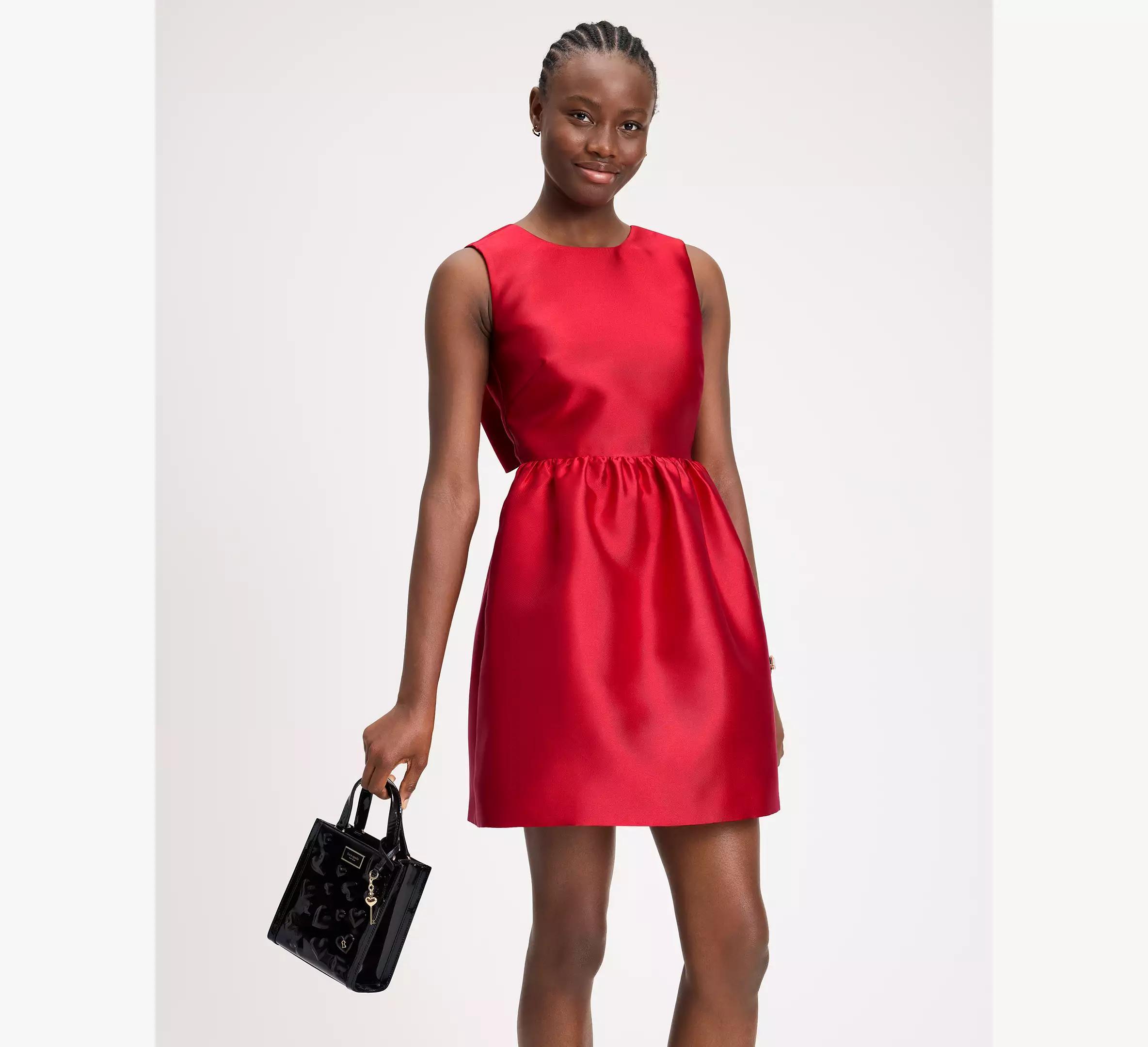 Fit-and-flare Bow Dress Product Image