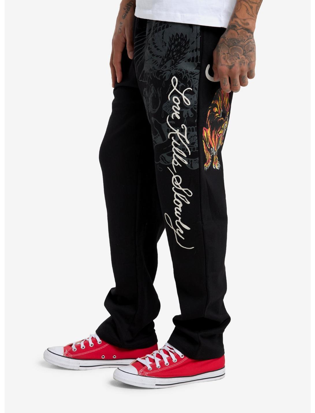 Ed Hardy Tiger Logo Sweatpants Product Image