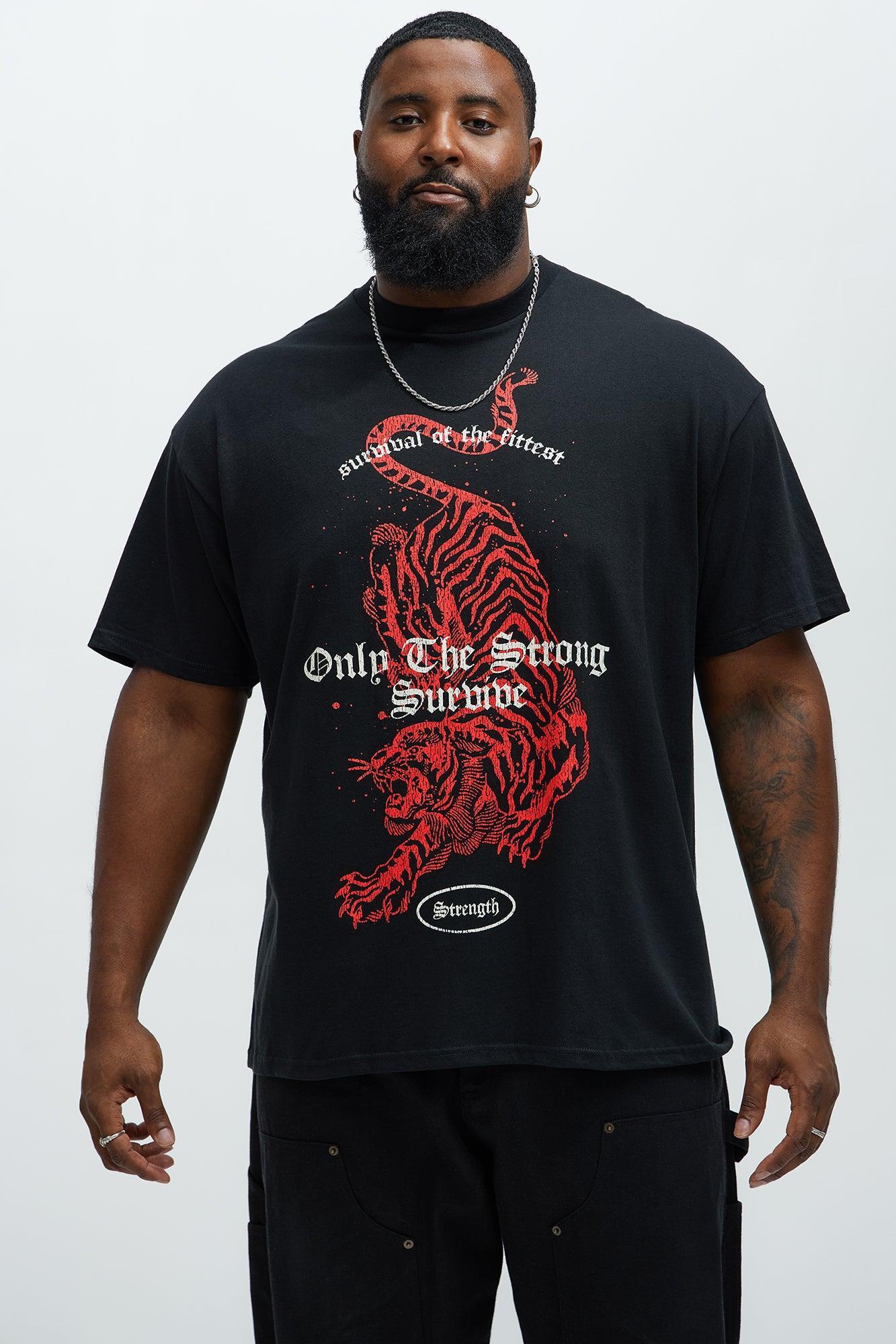 The Strong Survive Short Sleeve Tee - Black Product Image
