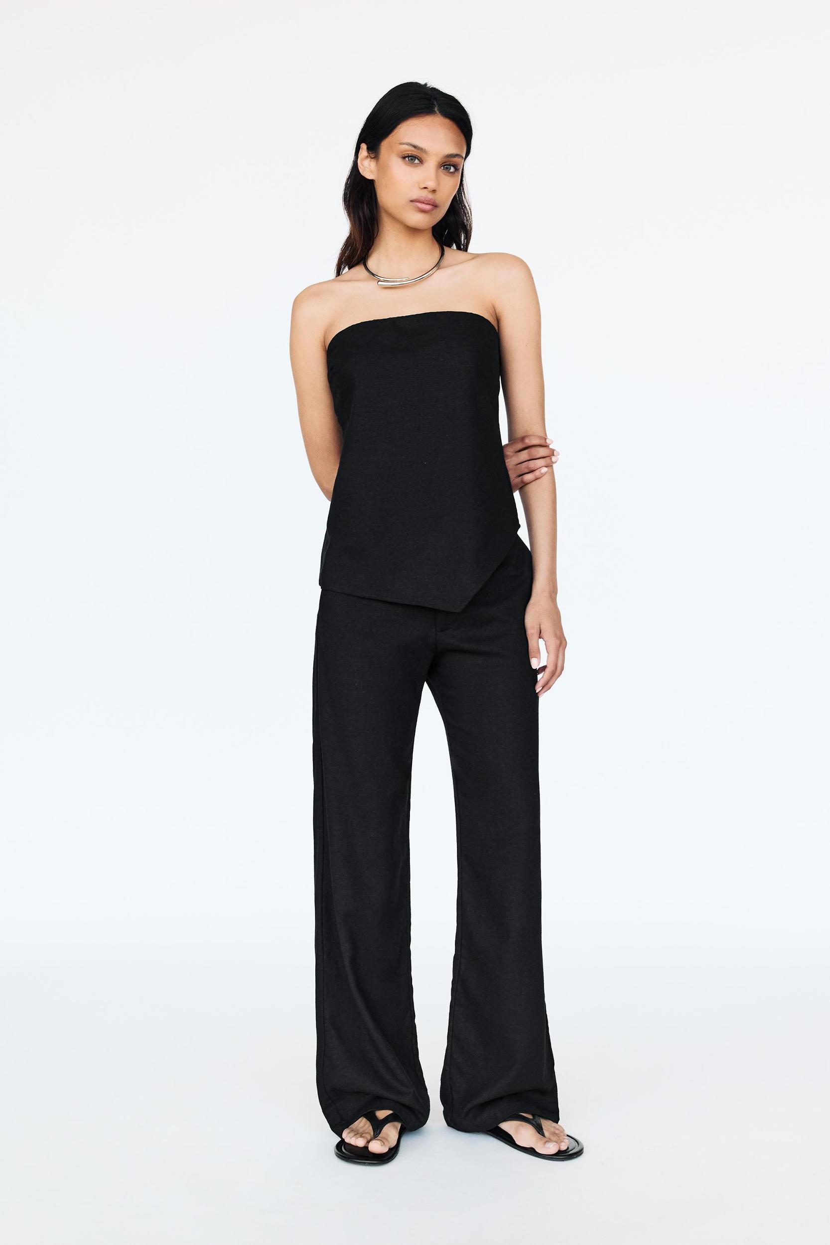 Asymmetric bandeau top Product Image