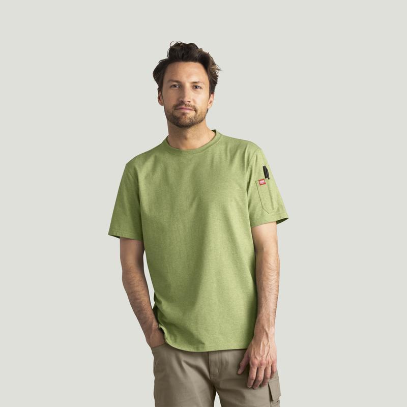 Red Kap Men's Short Sleeve Midweight Slim Fit Performance Tee Product Image