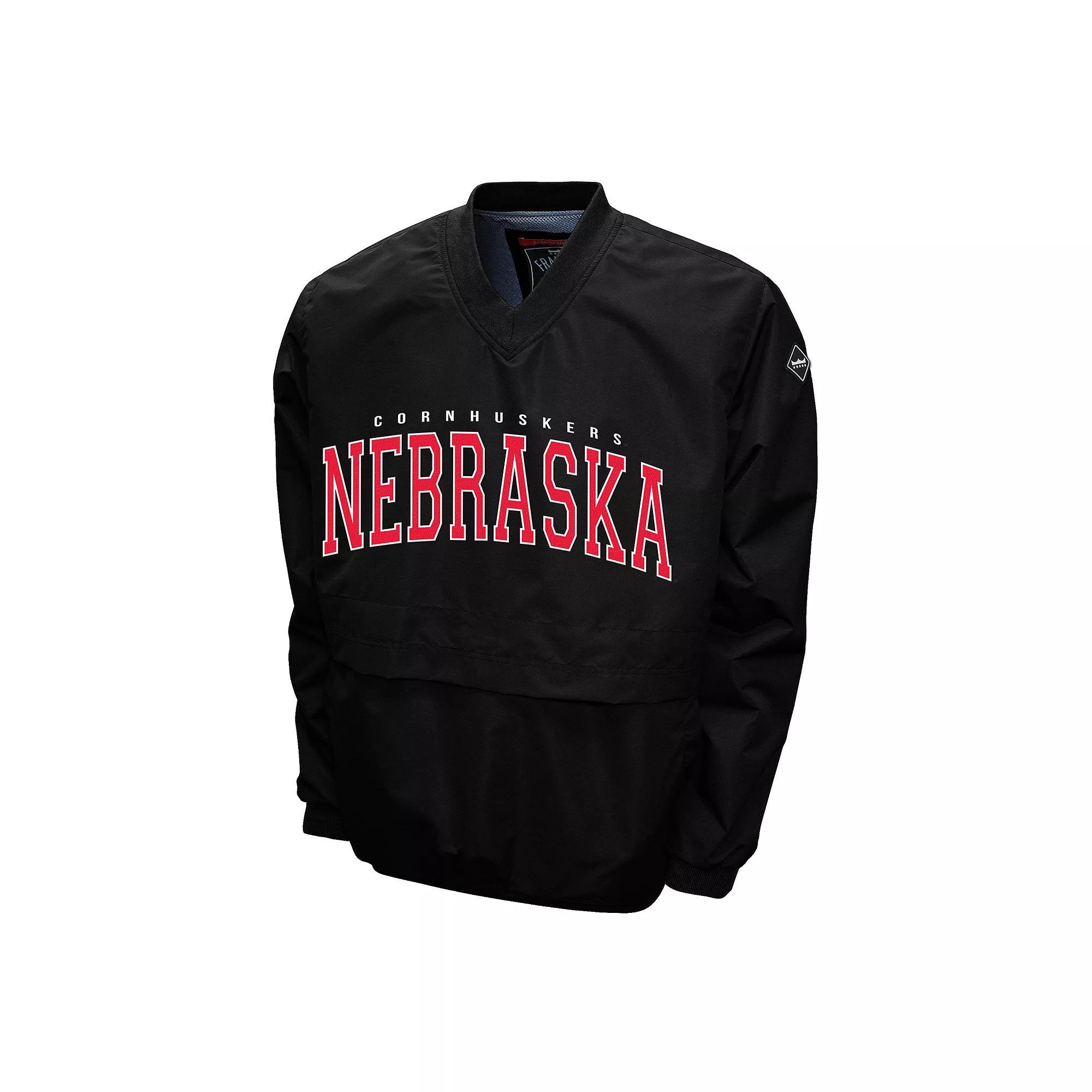 Men's Georgia Bulldogs Members Windshell Pullover, Size: 3XL, Red Product Image