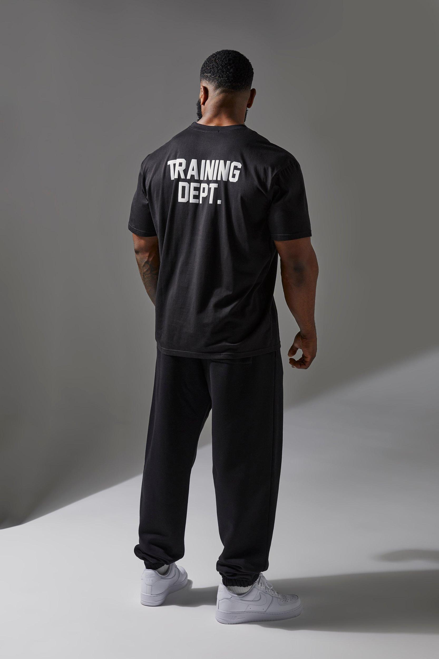 Training Dept Oversized T-shirt | boohooMAN USA Product Image