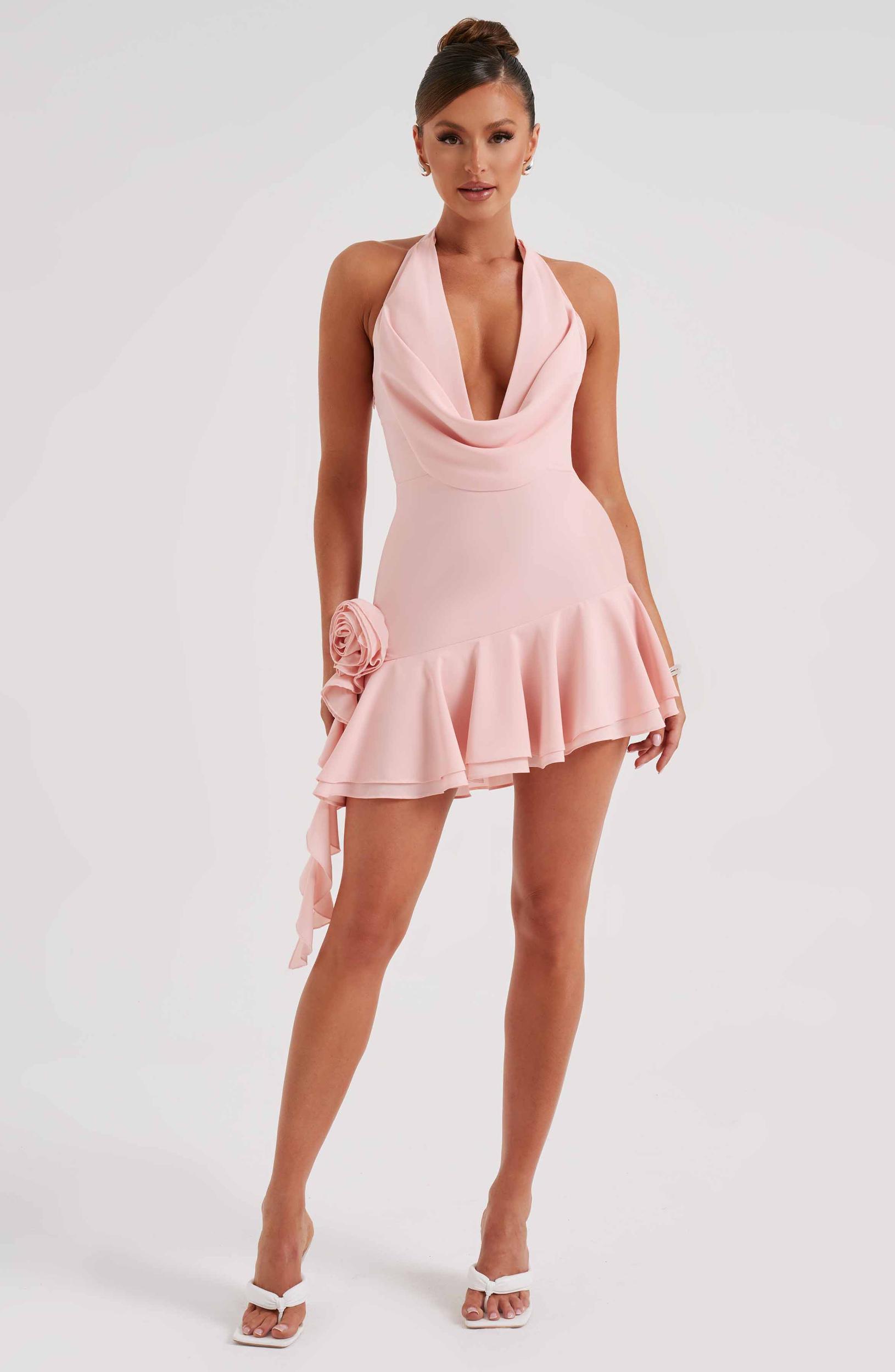 Tash Mini Dress - Pink Product Image