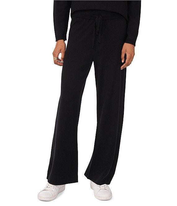 Vince Camuto Knit Wide Leg Drawstring Pant Product Image