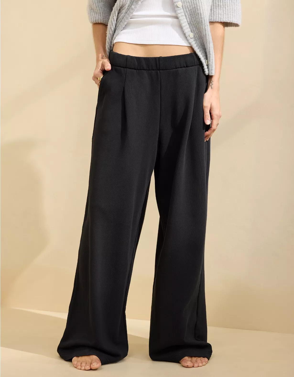 Aerie Cozy New Heights Fleece Trouser Product Image