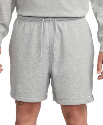 Men's Nike Club French Terry Flow Shorts, Size: XL, Dark Gray Grey Product Image