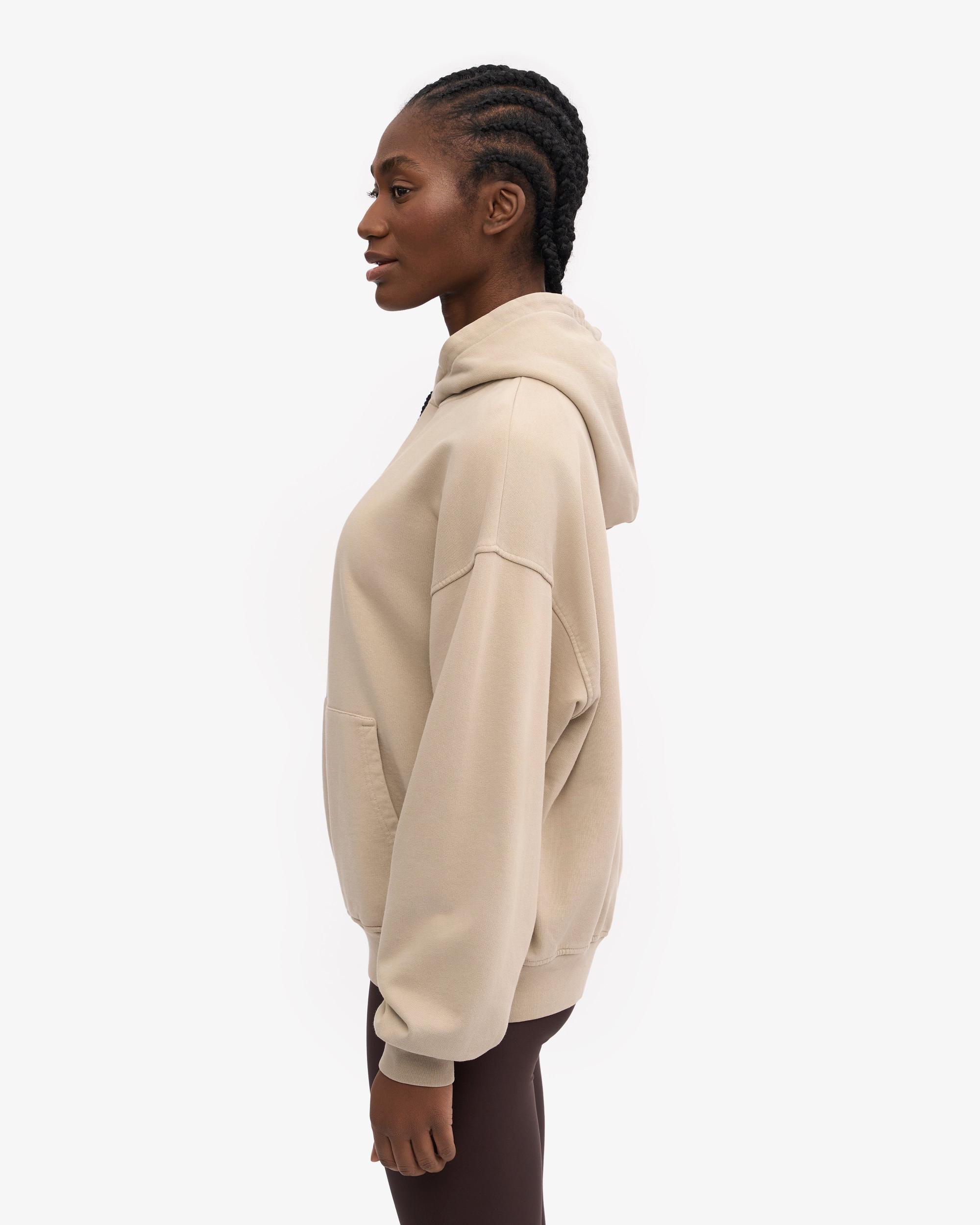 Organic Oversized Hood - Oyster Grey Product Image