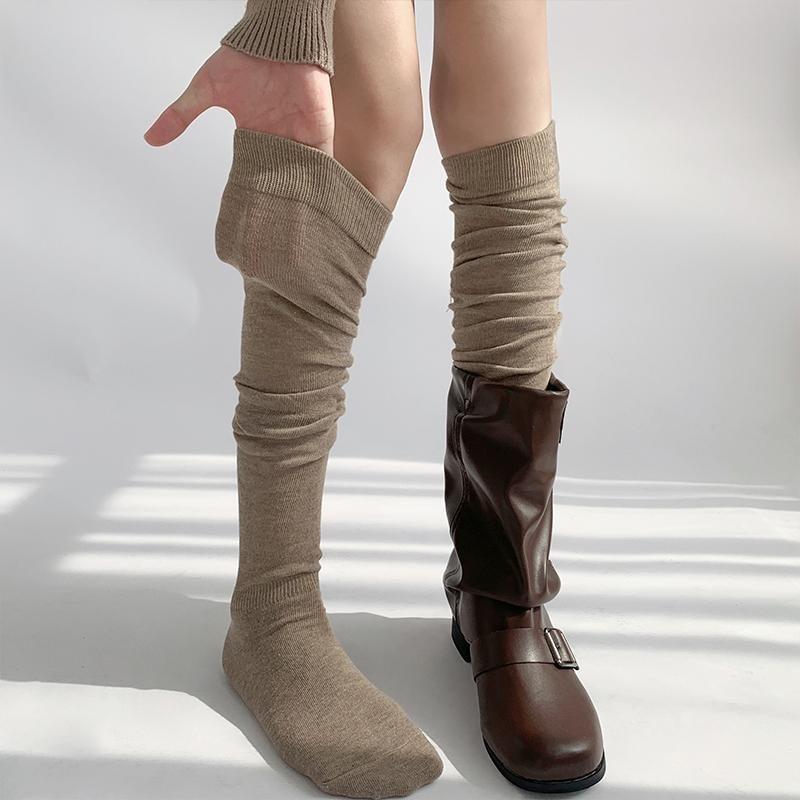 Plain Over-The-Knee Socks Product Image