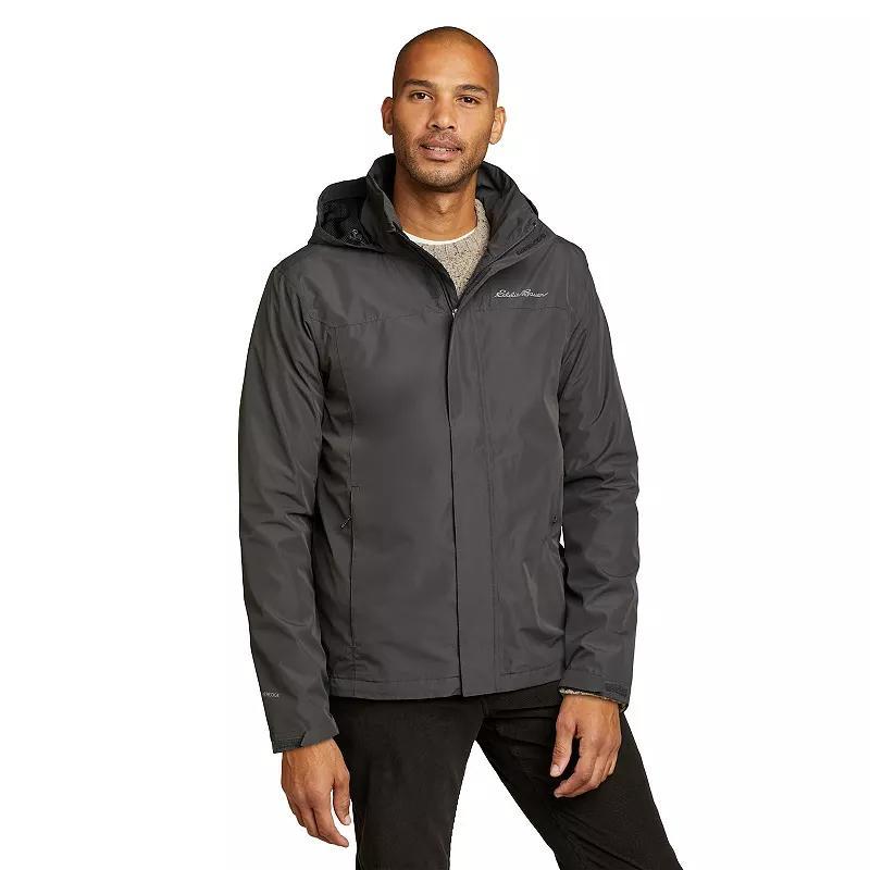 Men's Eddie Bauer Packable Rainfoil Jacket, Size: Large, Dark Marigold Product Image