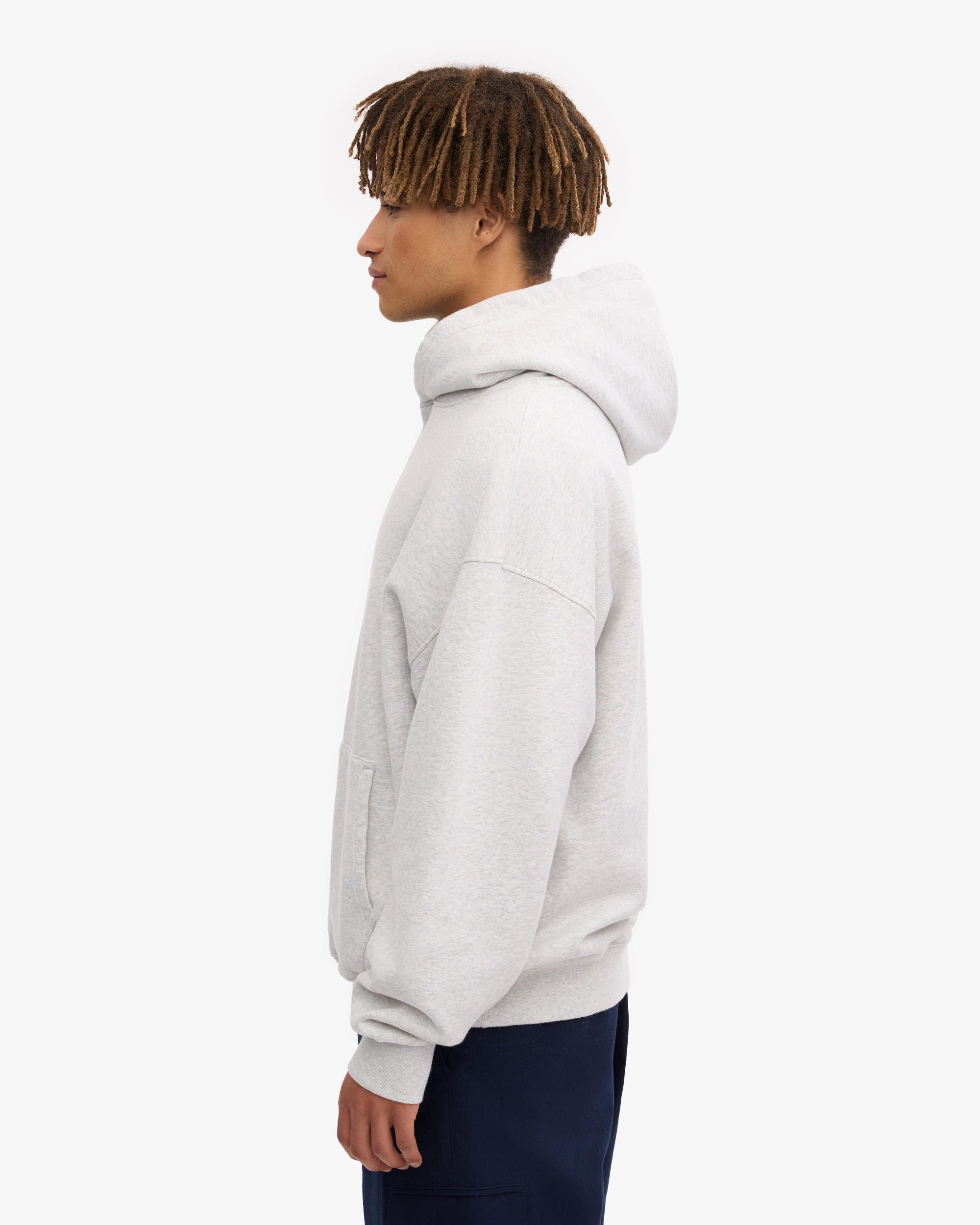 Organic Oversized Hood - Snow Melange Product Image