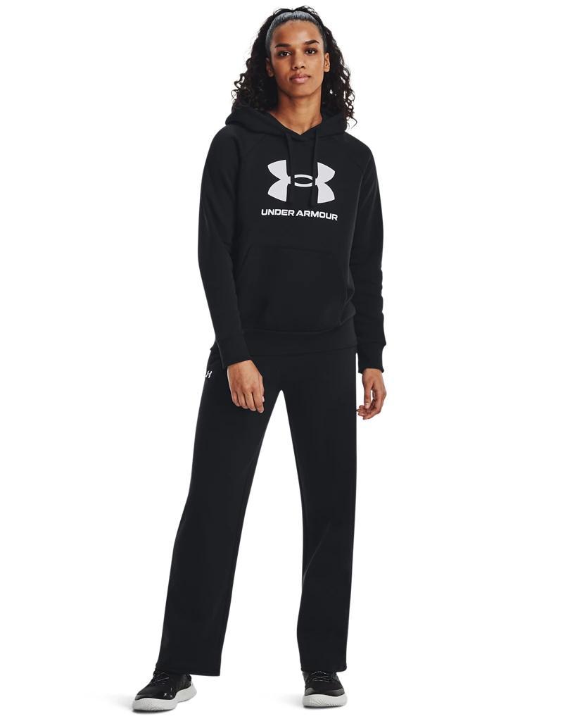 Women's UA Rival Fleece Big Logo Hoodie Product Image