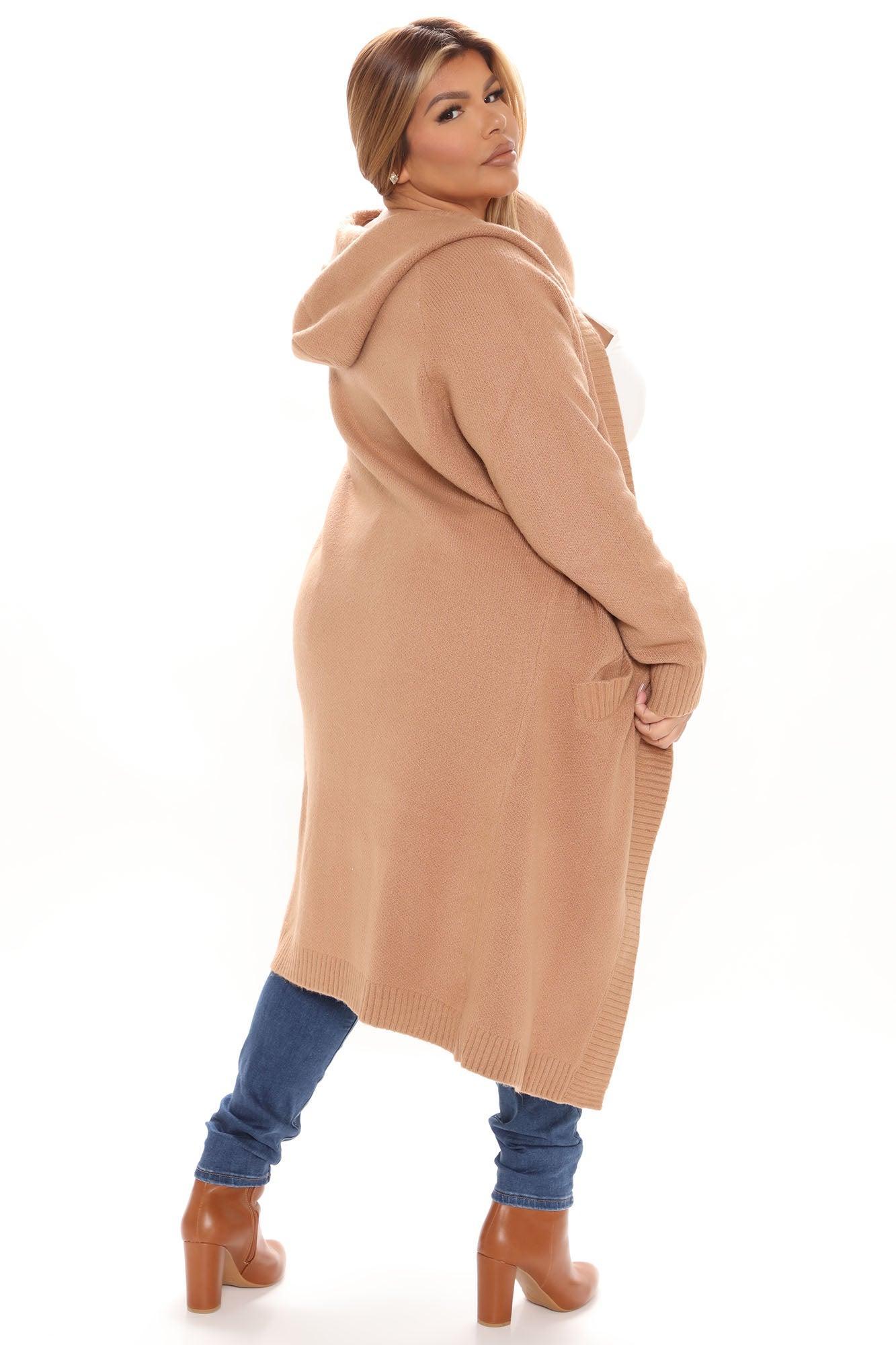 Dangerously Beautiful Solid Cardigan - Taupe Product Image