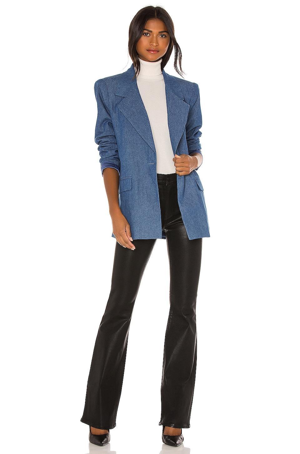 Hudson Jeans Barbara Coated High Rise Bootcut Jeans Product Image