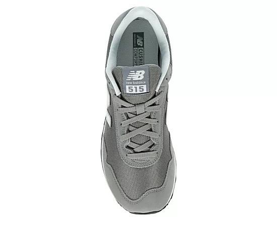 New Balance 515 v3 Mens Sneakers Grey Gray White Product Image