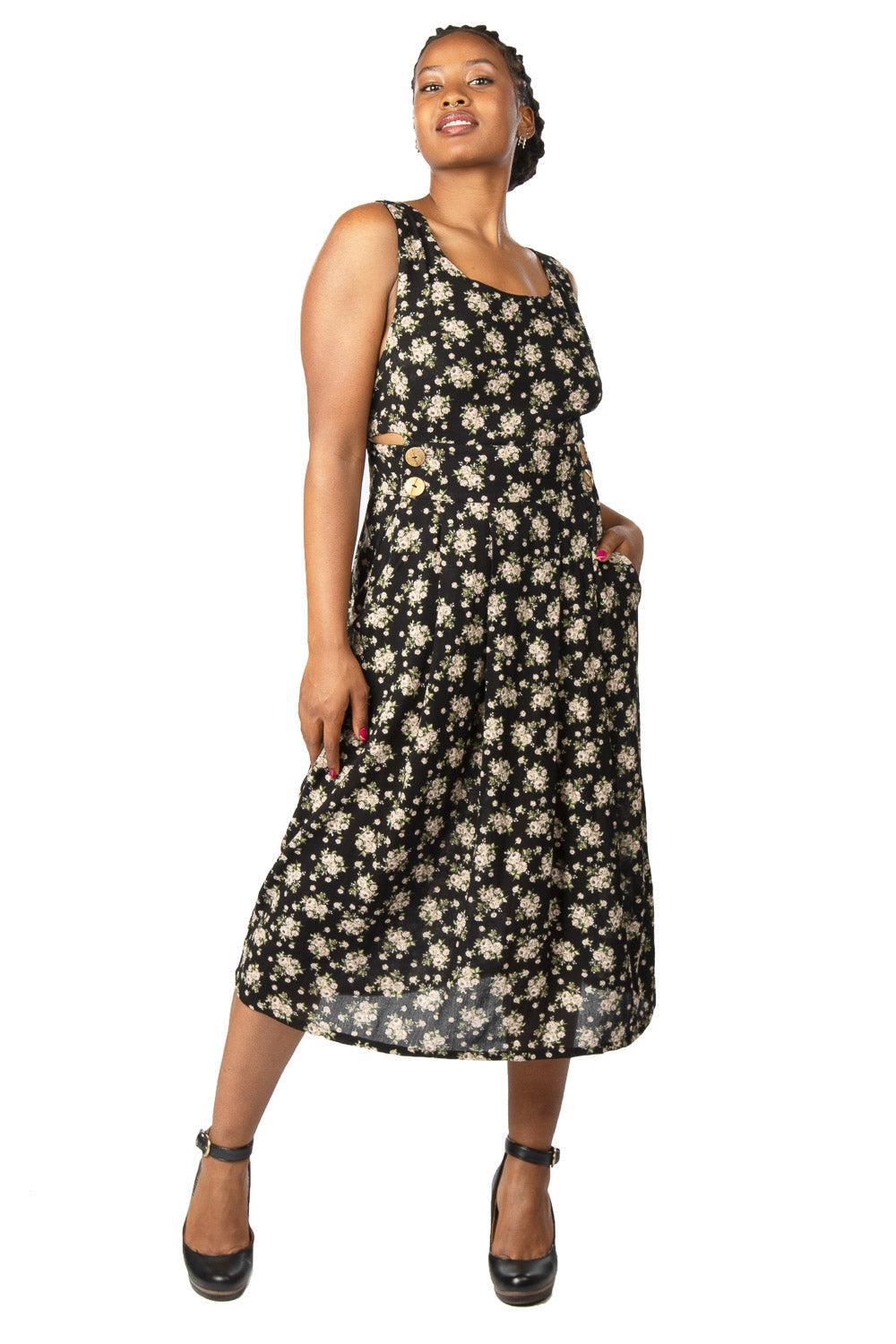 Brigid Jumper in Rose Crepe Product Image