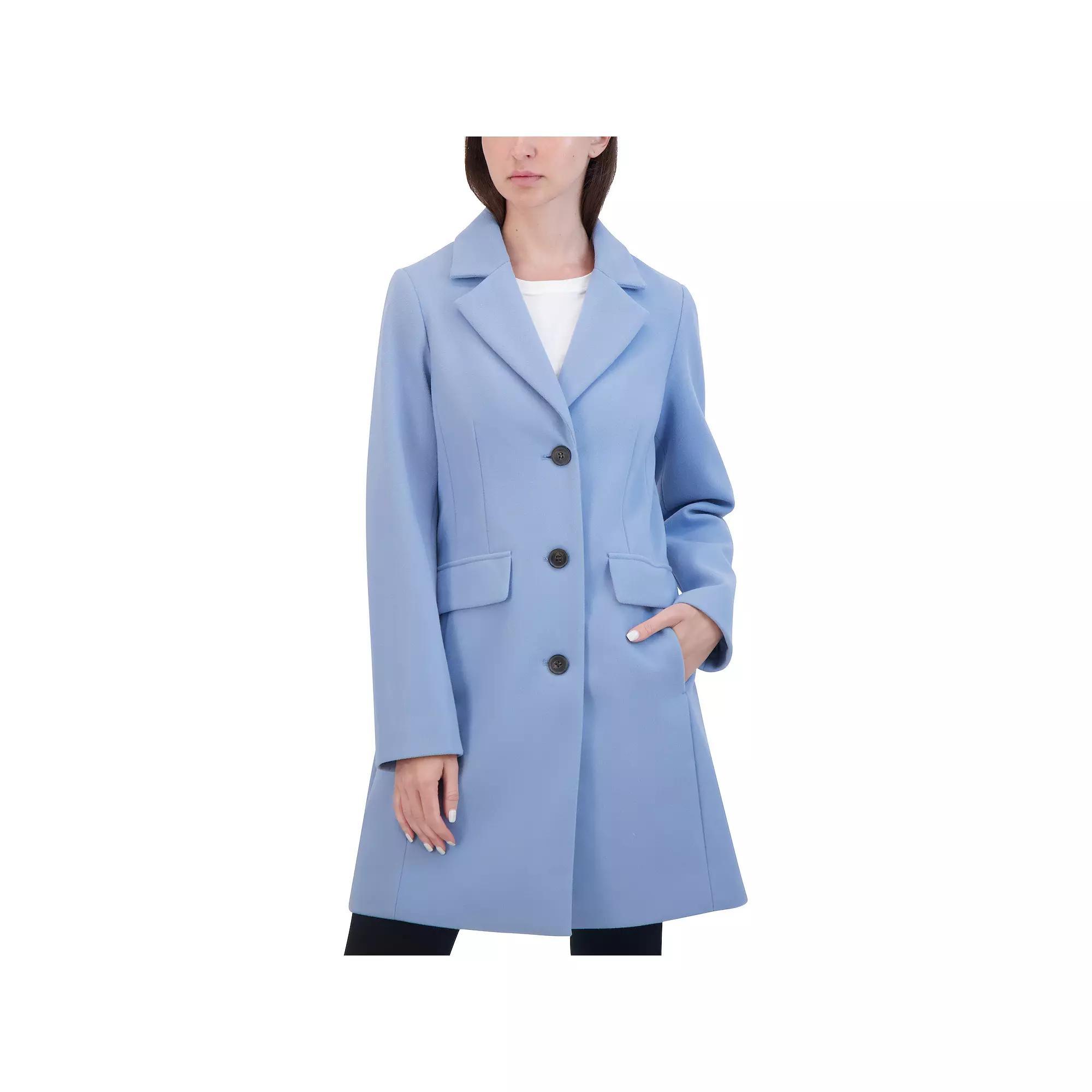 Women's Halitech Faux-Wool Lightweight Coat, Size: XXL, Ice Blue Product Image
