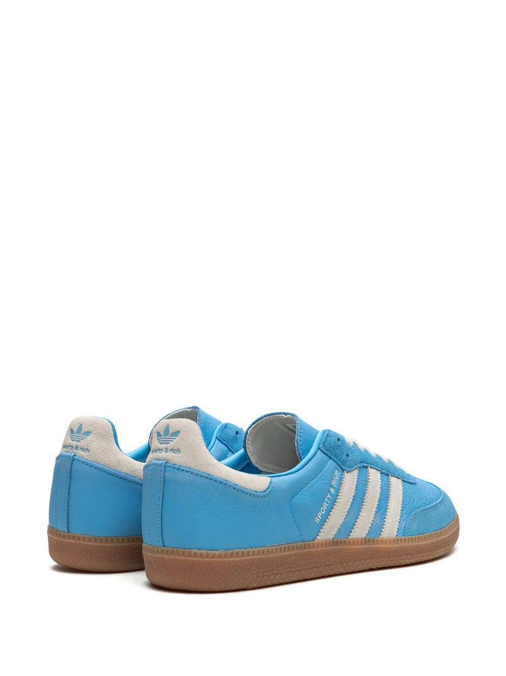 x Sporty & Rich Samba "Blue Rush" sneakers Product Image
