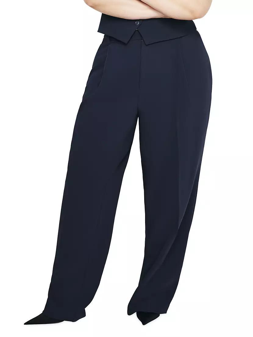 Luxe Suiting Column Trousers Product Image