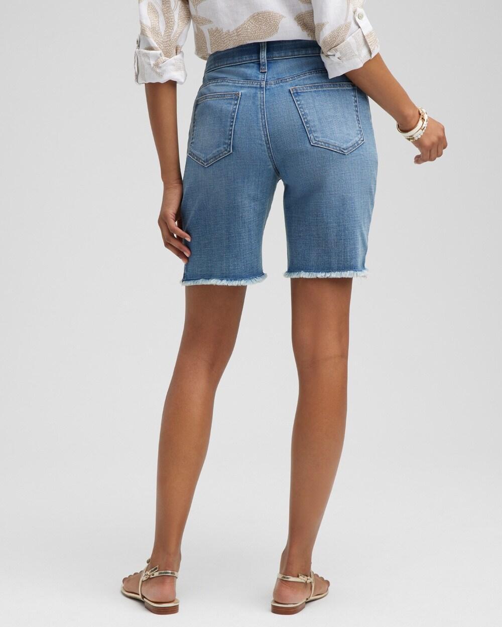 Girlfriend 7" Fray Hem Shorts Product Image