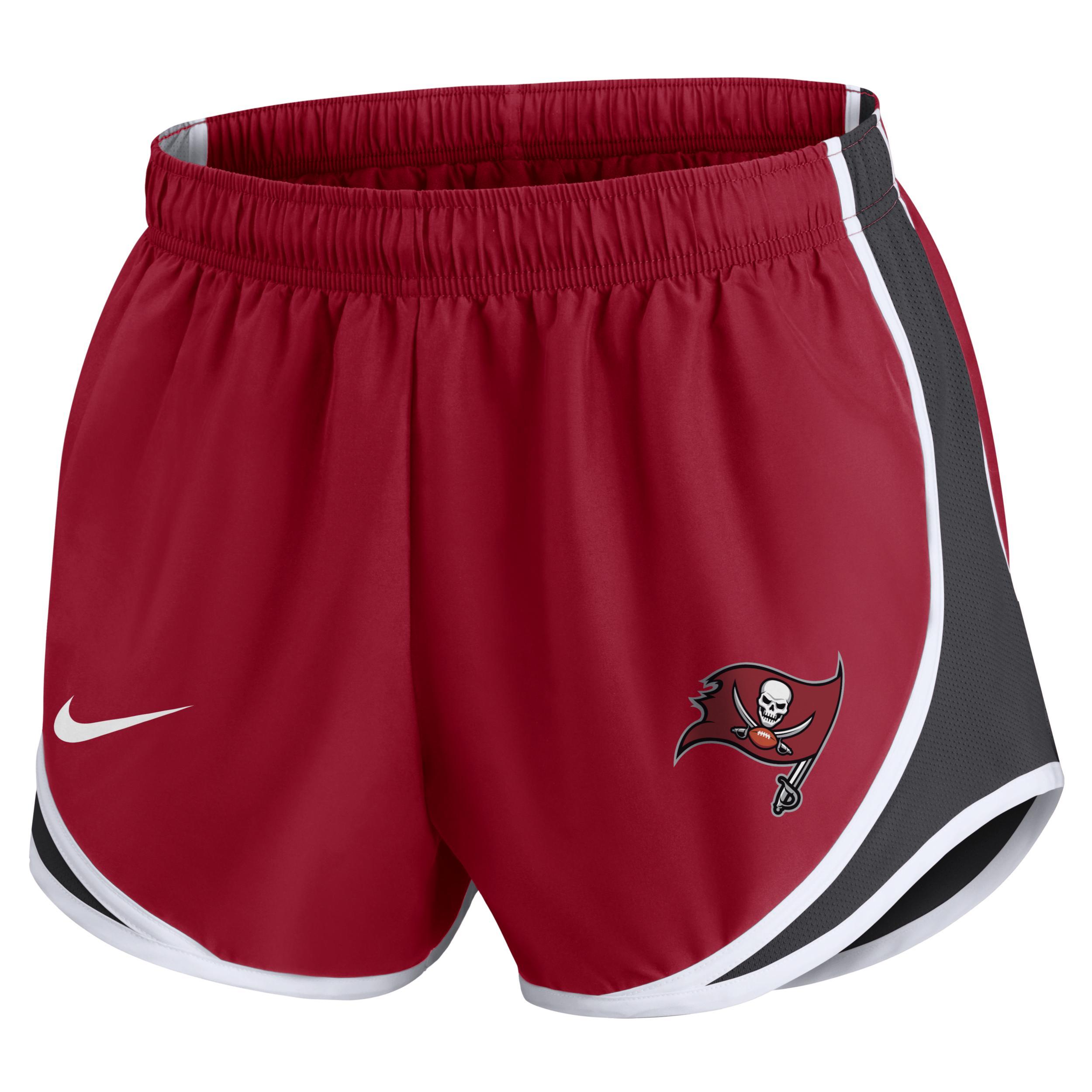 Women's Nike Red Tampa Bay Buccaneers Tempo Shorts, Size: XS Product Image