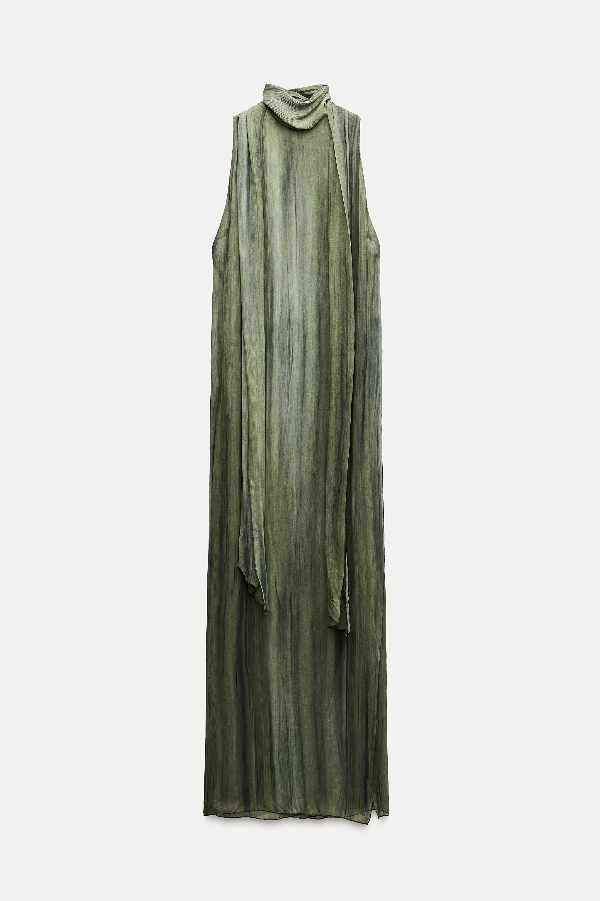 PRINTED STRUCTURED DRESS ZW COLLECTION Product Image