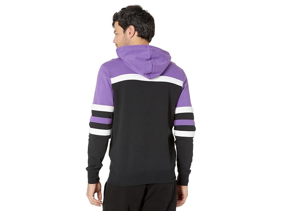 Men's Mitchell & Ness Purple/Black Toronto Raptors Head Coach Pullover Hoodie, Size: Large, Rpt Purple Product Image