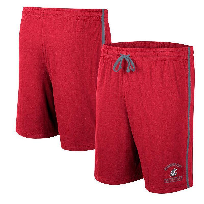 Men's Colosseum Maroon Mississippi State Bulldogs Thunder Slub Shorts, Size: XL, Mst Red Product Image