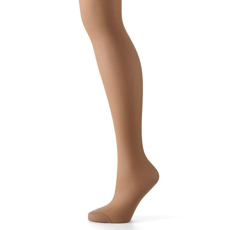 Hanes® Silk Reflections Silky Sheer Control Top Pantyhose, Women's, Size: E-F, Blue Product Image