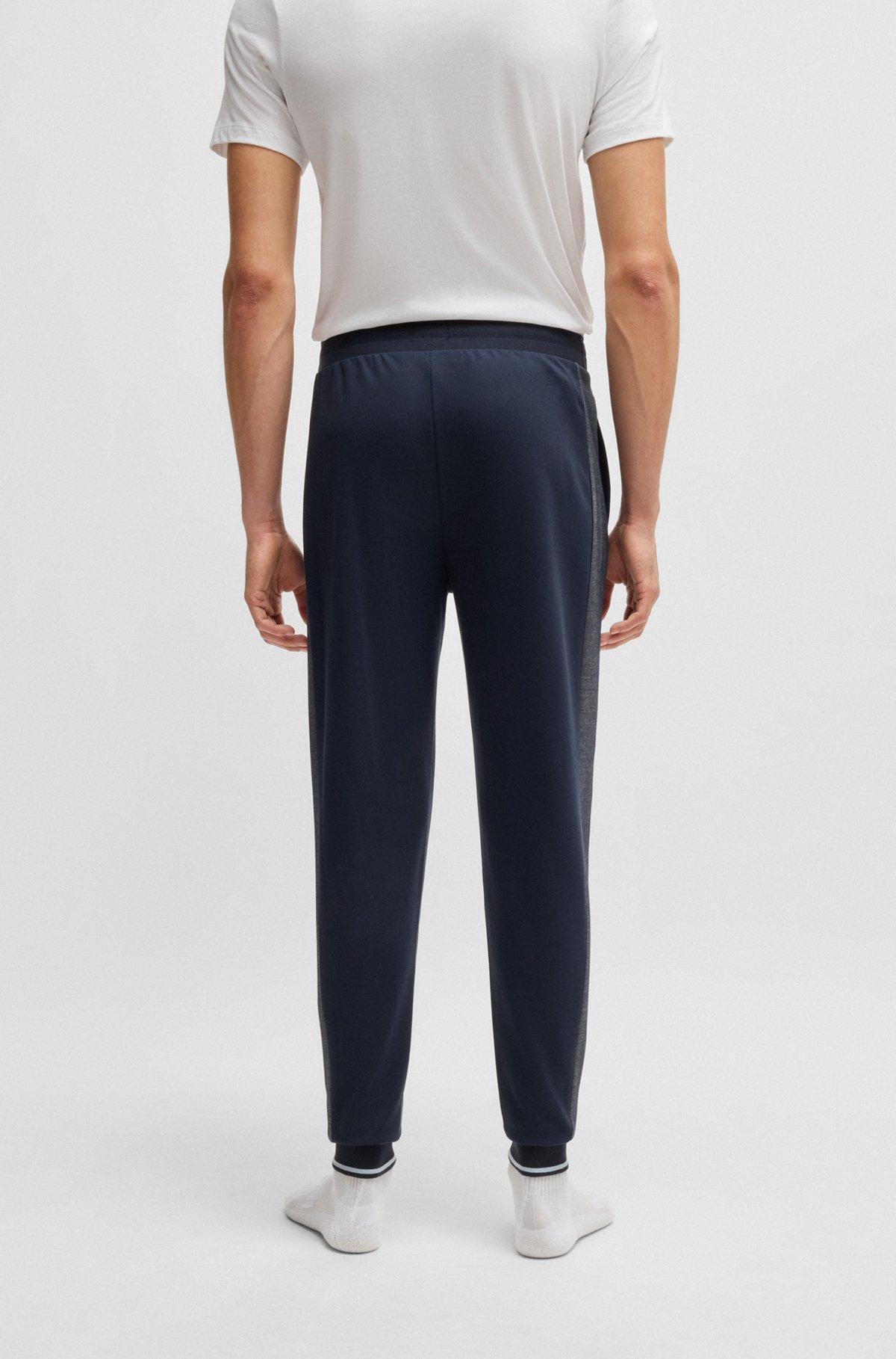 Tracksuit bottoms with contrast piping Product Image