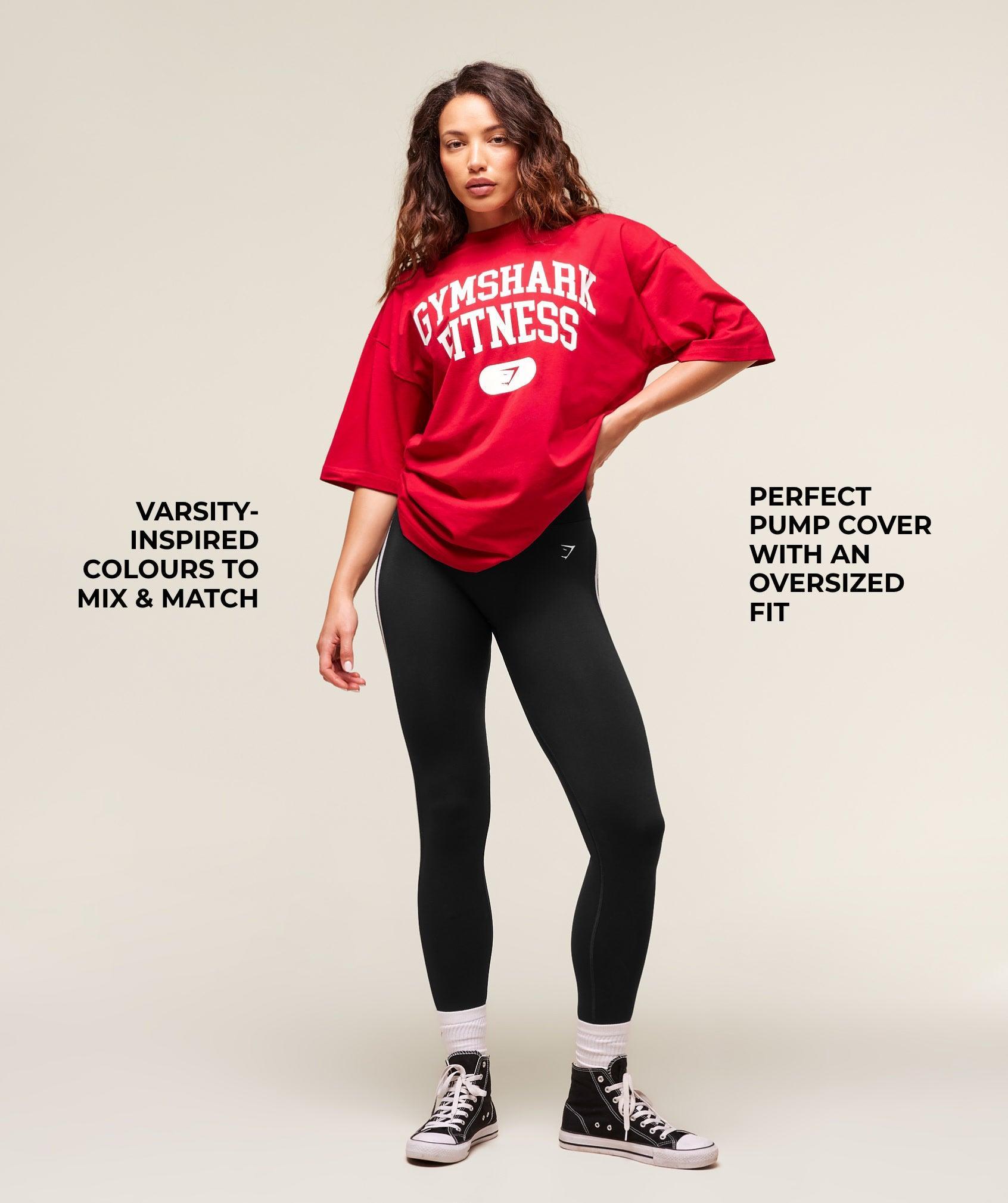 Varsity Graphic Oversized T-shirt Product Image