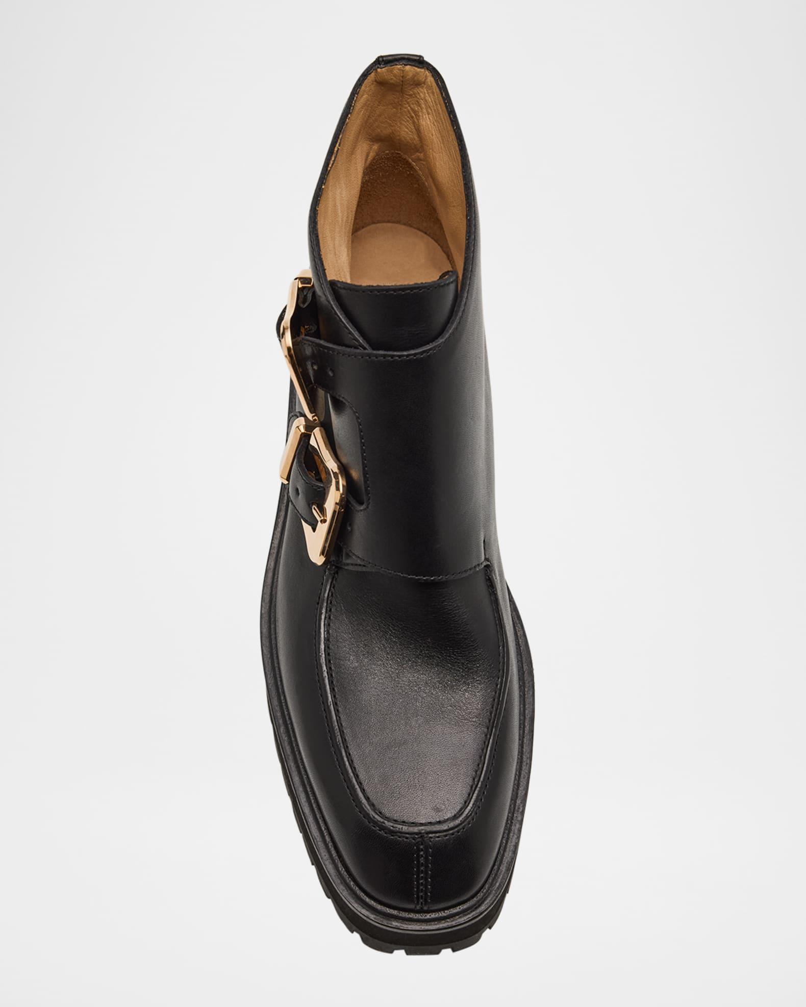 Apollo Leather Ankle Booties Product Image