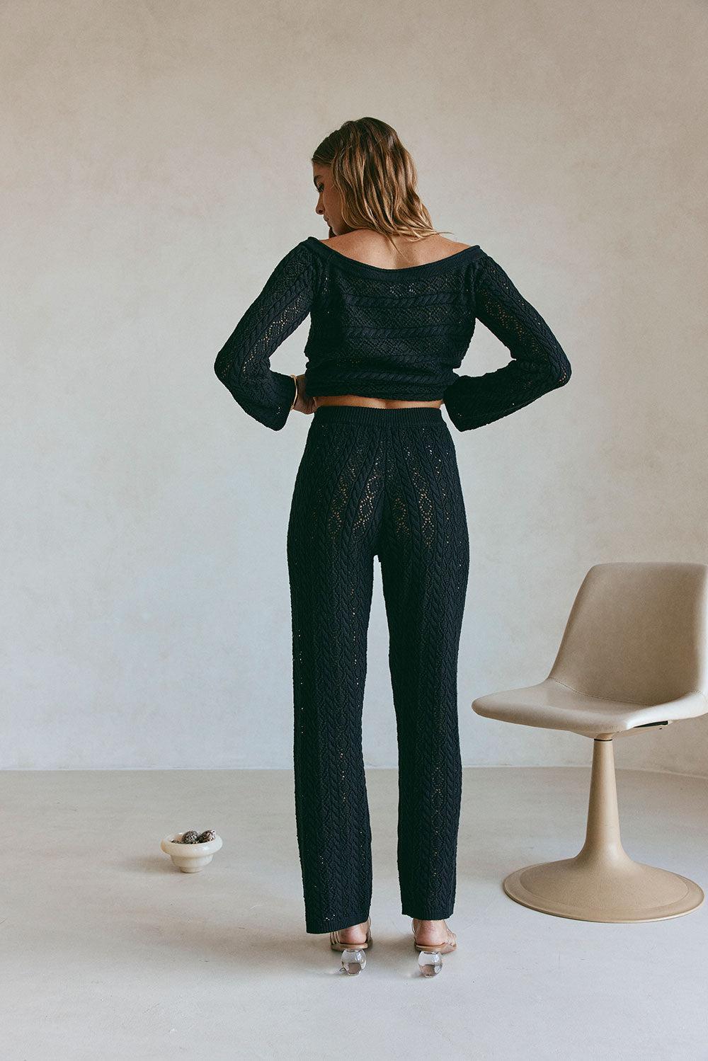 SAMPLE-Cierra Pants - Black Product Image