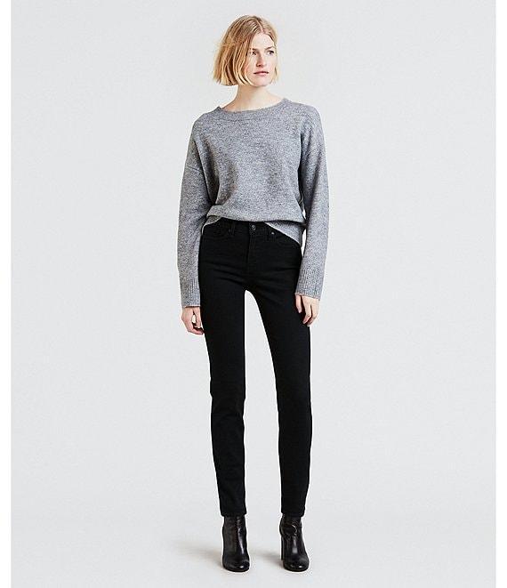 Levi's® 312 Shaping Slim Leg Midweight Stretch Denim Mid Rise Jeans Product Image