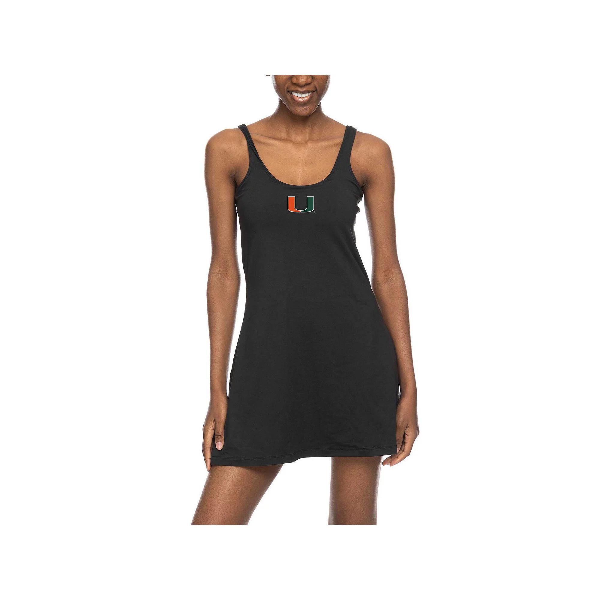 Women's ZooZatz Black Oklahoma Sooners Logo Scoop Neck Dress, Size: Medium Product Image