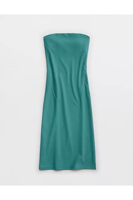 OFFLINE By Aerie Stripe Rib Night Out Midi Tube Dress Women's Product Image