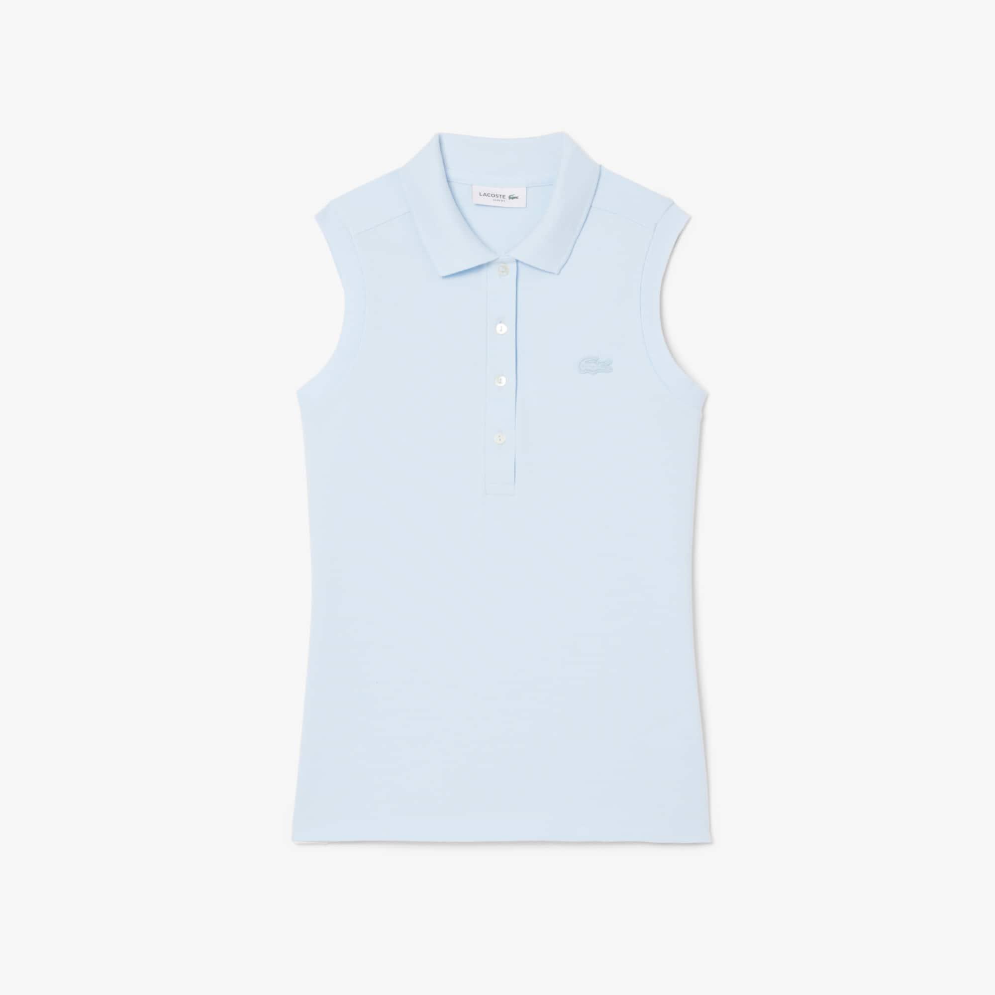 Women's Slim Fit L.12.D Sleeveless Stretch Polo Product Image
