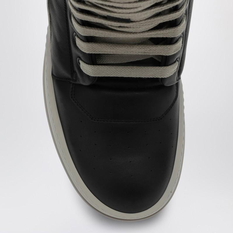 RICK OWENS High-top Leather Sneaker In Black Product Image