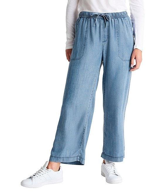 Splendid Adele Chambray Wide Leg Pants Product Image