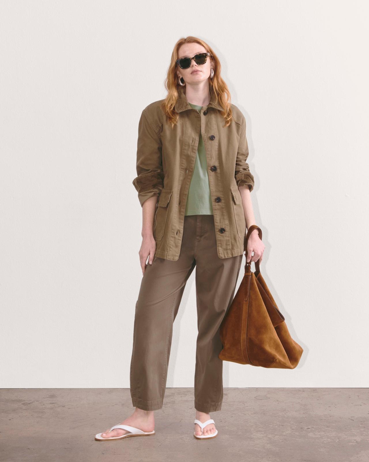 The Box-Cut Tee in Essential Cotton Product Image