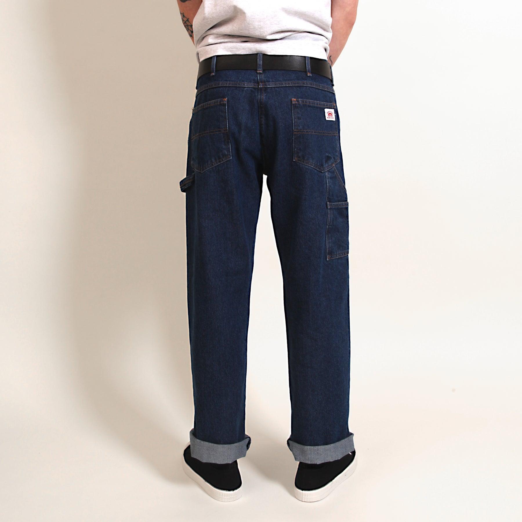 Round House 14oz Carpenter Jeans #1010 - Washed Indigo Product Image