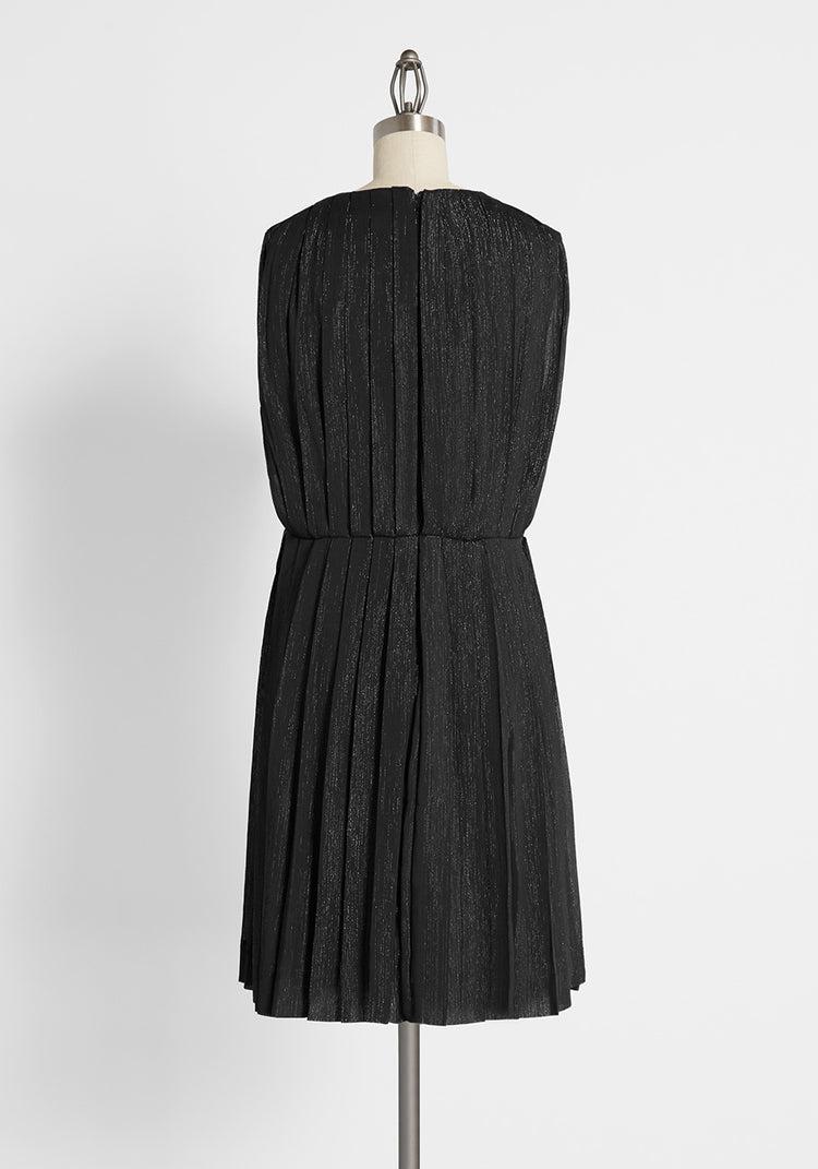 The Pleat-est Things Mini Dress Product Image